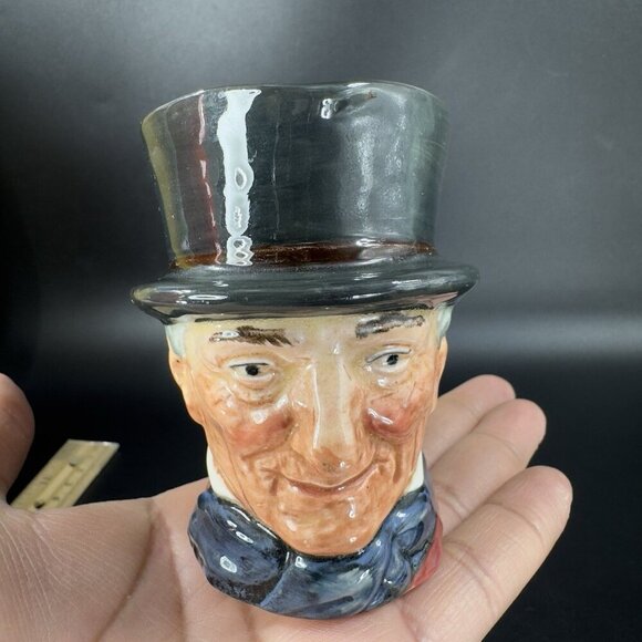 Royal Doulton John Peel Toby Jug Creamer Fine Porcelain Small Pitcher Vintage - Picture 9 of 12